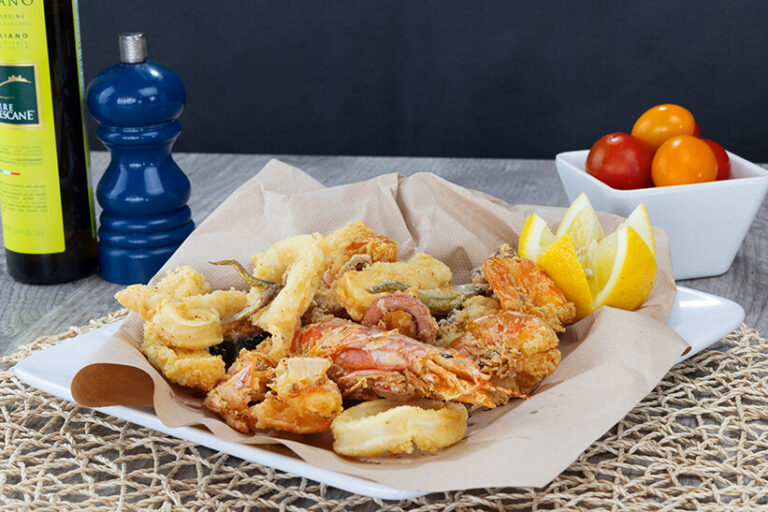 Fritto misto al Punta Grò Bistrot, Sirmione