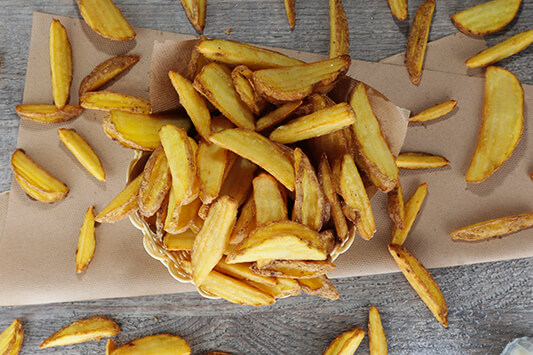 Patatine fritte al Punta Grò Bistrot, Sirmione